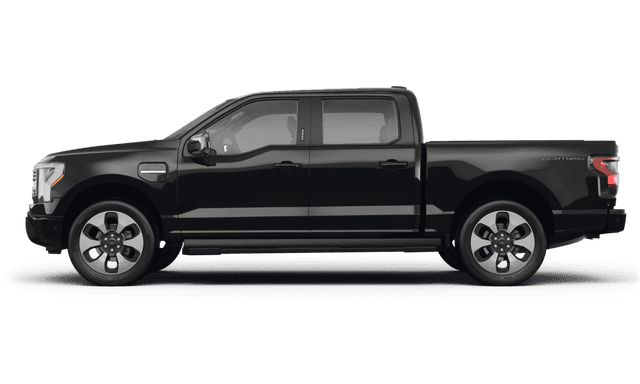 Ford F-150 Lightning - Side view Ford F-150 Lightning - Side view
