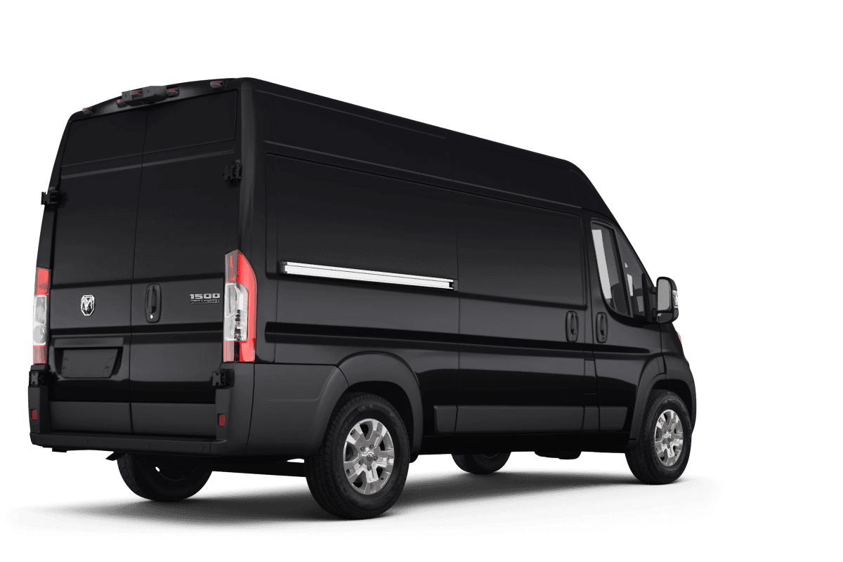 Ram ProMaster - Back view Ram ProMaster - Back view